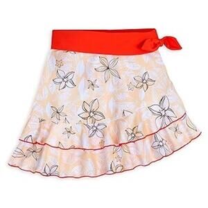 Disney Store Moana Cover-up Skirt sz 7/8 Swim Skirt Cover up Disney Princess